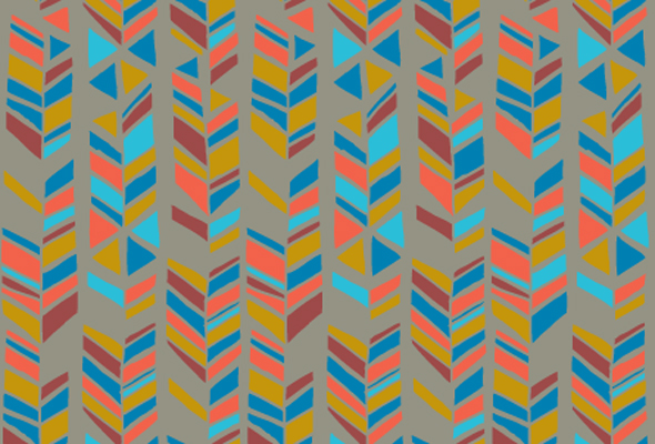 Tribal Stripe Pattern People Surface Design Inspiration