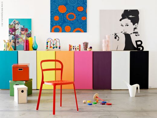 ikea ivar color inspiration Interiors | Rainbow Brights
