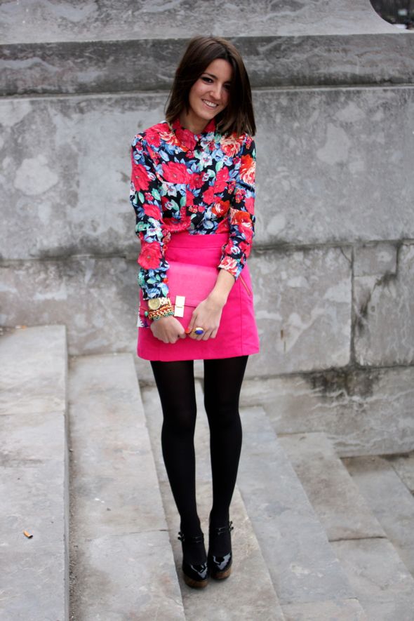 IMG 4116 Street Trends | Paris Fashion Week | Floral Prints